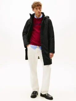 Tommy Hilfiger Jacken|Big Boys*TECH HOODED PADDED PARKA Black