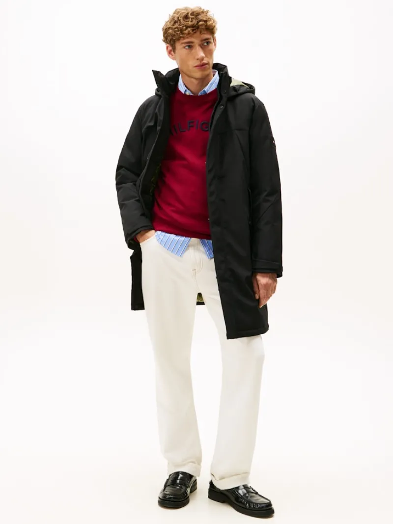 Tommy Hilfiger Jacken|Big Boys*TECH HOODED PADDED PARKA Black