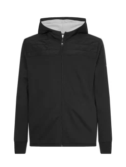 Calvin Klein Pullover & Sweatshirts*TECHNICAL ZIP THROUGH HOODIE ck black1