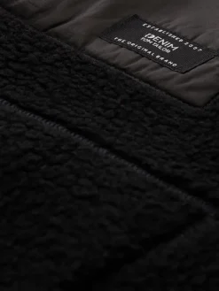 Tom Tailor Denim Jacken*Teddy Jacke mit Stehkragen Black