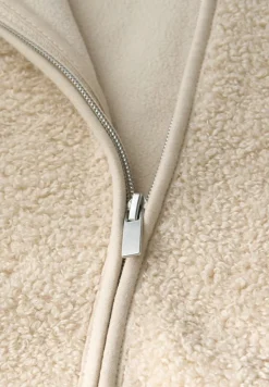 Street One Jacken*Teddy-Jacke mit Kapuze soft fawn beige