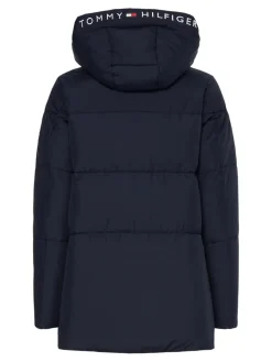 Tommy Hilfiger Jacken*TH ESS SORONA PADDED LOGO COAT desert sky