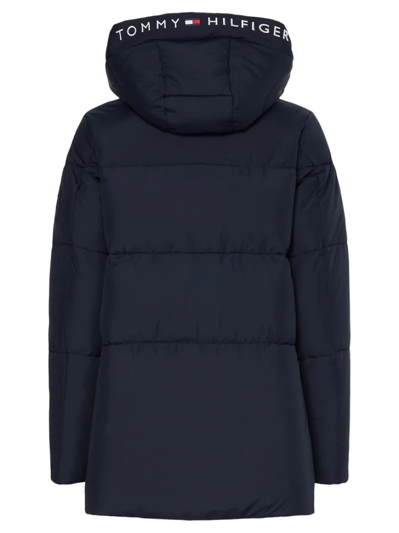 Tommy Hilfiger Jacken*TH ESS SORONA PADDED LOGO COAT desert sky