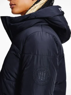 Tommy Hilfiger Jacken*TH ESS SORONA PADDED LOGO COAT desert sky