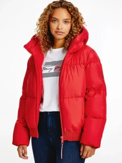Tommy Hilfiger Jacken*TH ESS SORONA PADDED LOGO BOMBER primary red