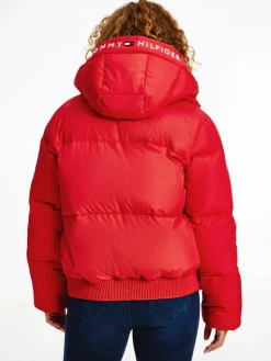 Tommy Hilfiger Jacken*TH ESS SORONA PADDED LOGO BOMBER primary red