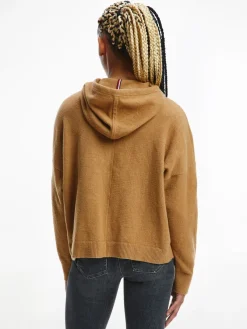 Tommy Hilfiger Pullover & Sweatshirts*TH FLEX HOODIE SWEATER countryside khaki