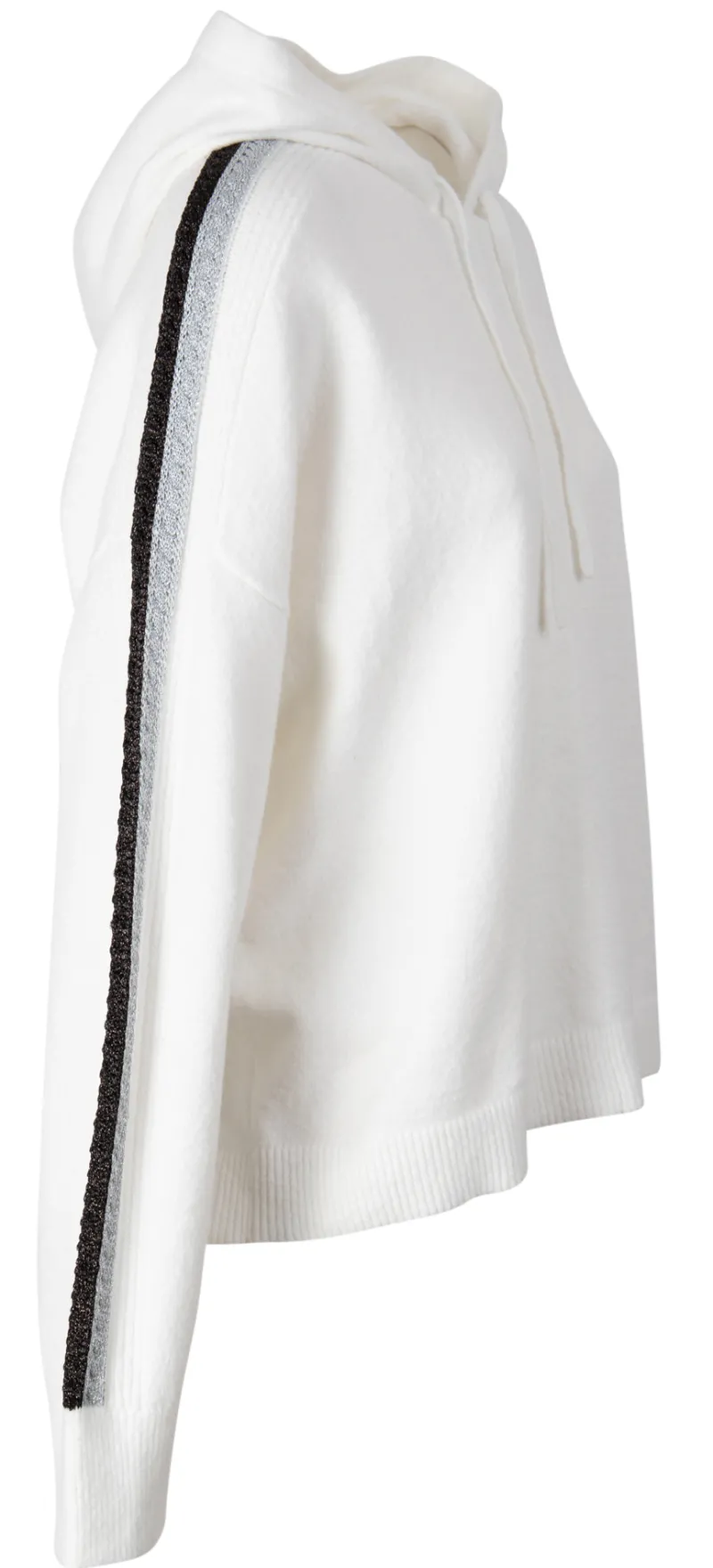 Tommy Hilfiger Pullover & Sweatshirts*TH FLEX RELAXED FIT METALLIC-HOODIE ecru