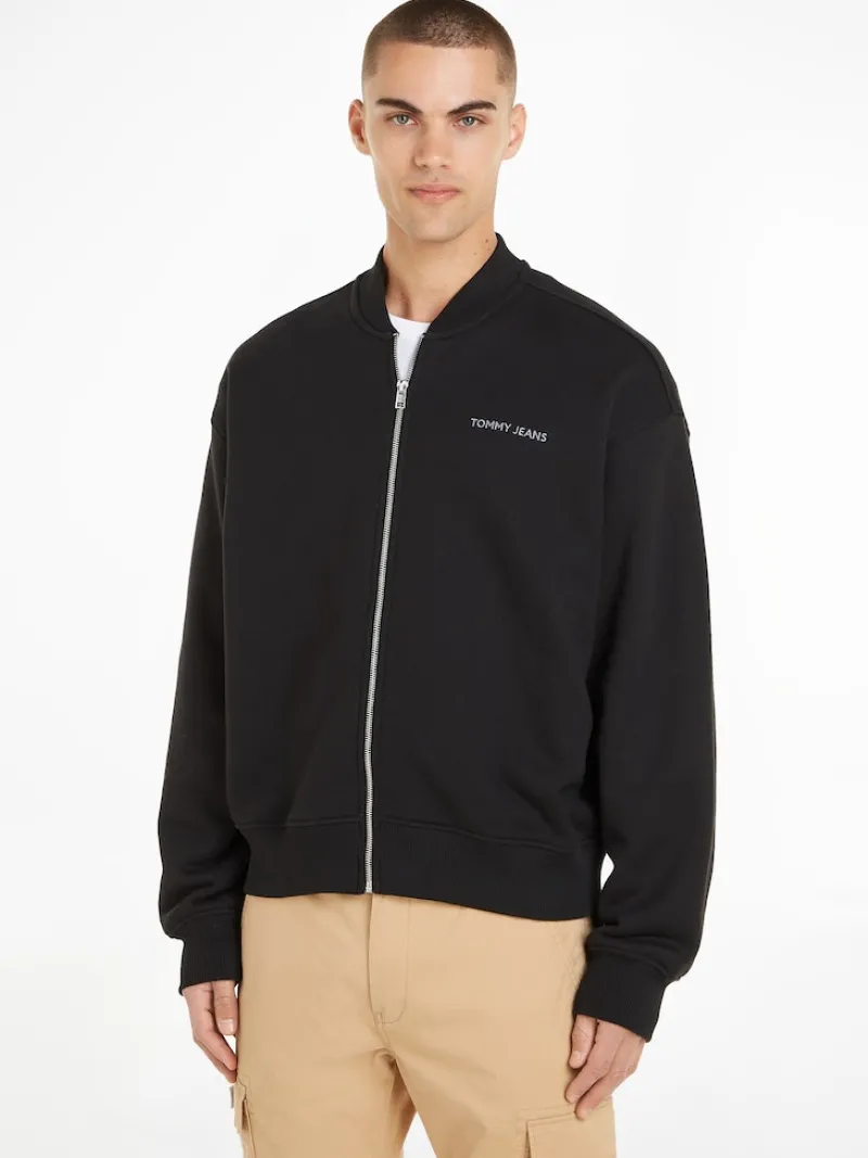 Tommy Jeans Pullover & Sweatshirts|Big Boys*TJM BOXY N CLSCS BOMBER EXT Black