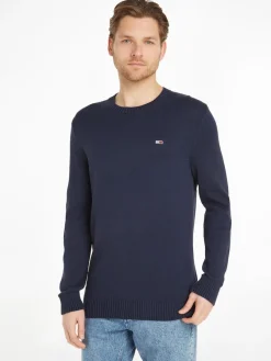 Tommy Jeans Pullover & Sweatshirts*TJM ESSENTIAL CREW NECK SWEATER twilight navy
