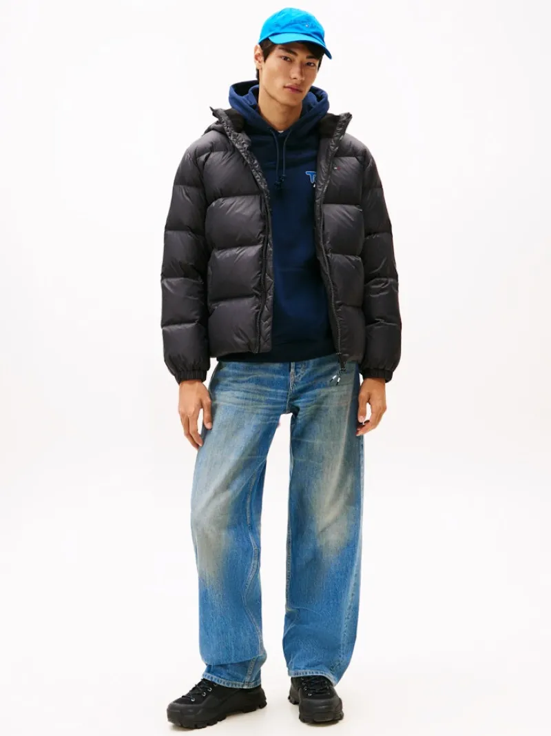 Tommy Jeans Jacken*TJM ESSENTIAL DOWN JACKET EXT Black