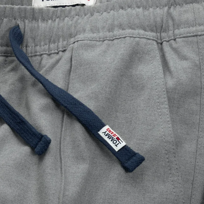 Tommy Jeans Hosen*TJM ETHAN WOOL TOUCH TRACK silver grey htr