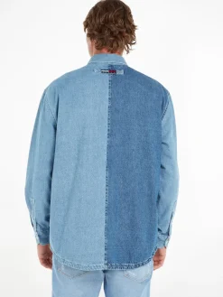 Tommy Jeans Hemden*TJM OVZ ARCHIVE DENIM OVERSHIRT Blau