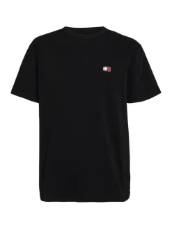 Tommy Jeans Shirts|Big Boys*TJM REG BADGE TEE EXT Black
