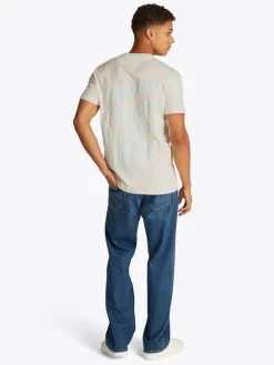 Tommy Jeans Shirts|Big Boys*TJM REG BUBBLE BACK SS TEE EXT ancient white