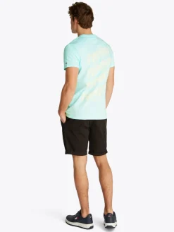 Tommy Jeans Shirts|Big Boys*TJM REG BUBBLE BACK SS TEE EXT spring mint