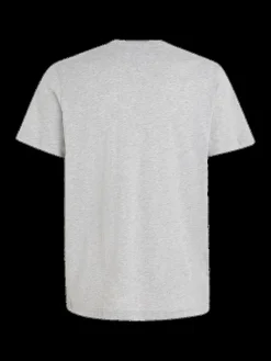 Tommy Jeans Shirts*TJM REG CORP LOGO TEE lt grey htr