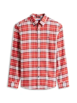 Tommy Jeans Hemden|Big Boys*TJM REG FLANNEL CHECK SHIRT EXT terracotta red-big check