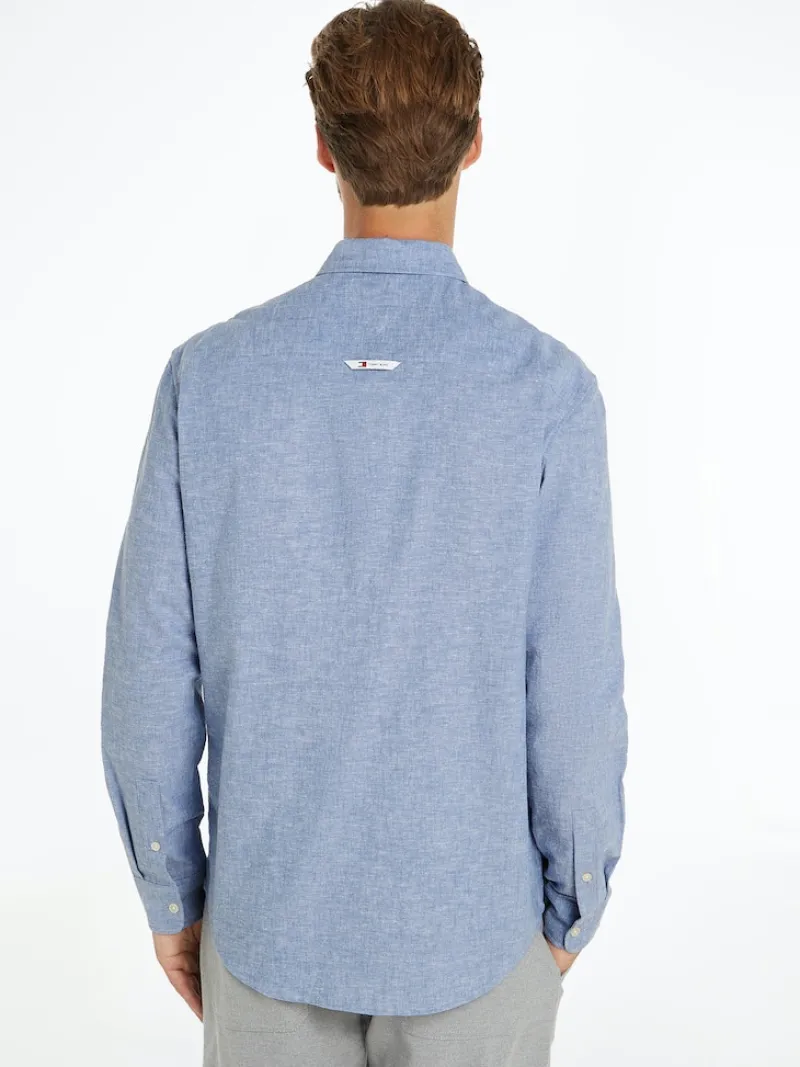 Tommy Jeans Hemden|Big Boys*TJM REG LINEN BLEND SHIRT charmed