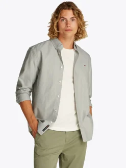 Tommy Jeans Hemden|Big Boys*TJM REG OXFORD SHIRT EXT aruba green