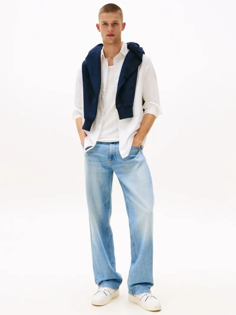 Tommy Jeans Hemden|Big Boys*TJM REG OXFORD SHIRT EXT ecru