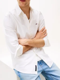 Tommy Jeans Hemden|Big Boys*TJM REG OXFORD SHIRT EXT ecru