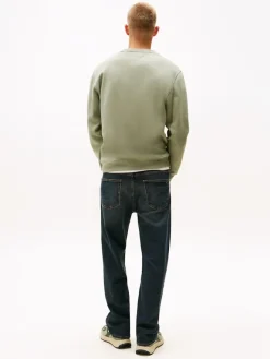 Tommy Jeans Pullover & Sweatshirts*TJM REG S FLAG CREW EXT utility sage