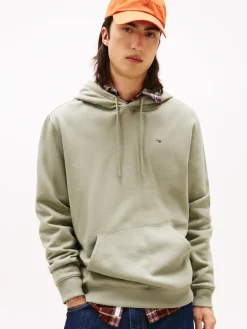 Tommy Jeans Pullover & Sweatshirts|Big Boys*TJM REG S FLAG HOODIE EXT utility sage