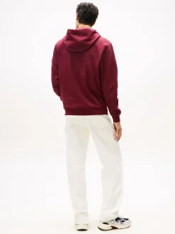 Tommy Jeans Pullover & Sweatshirts|Big Boys*TJM REG S FLAG HOODIE EXT red wine