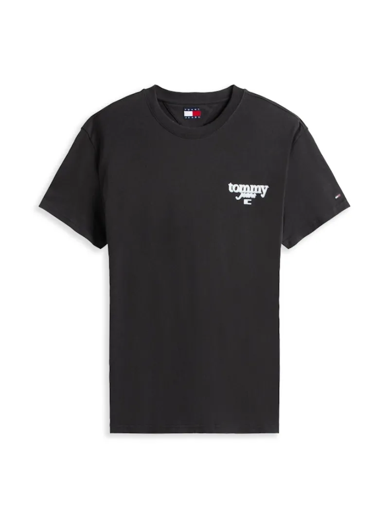 Tommy Jeans Shirts|Big Boys*TJM REG SIGNATURE CITY TEE Black