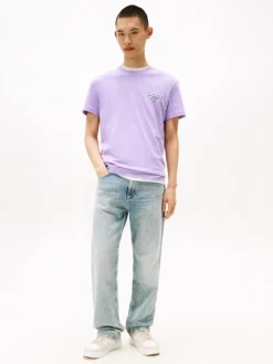 Tommy Jeans Shirts|Big Boys*TJM REG SIGNATURE CITY TEE ophelia purple