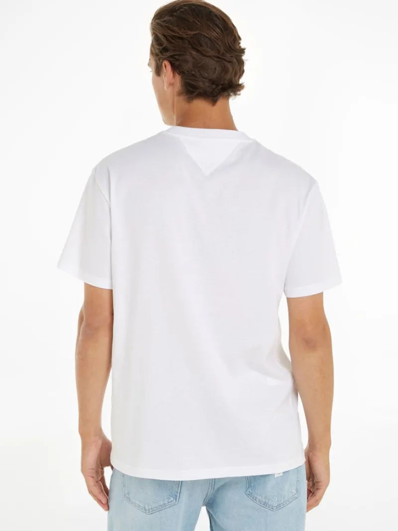 Tommy Jeans Shirts|Big Boys*TJM REG SPRAY POP COLOR TEE EXT white