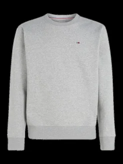 Tommy Jeans Pullover & Sweatshirts*TJM REGULAR FLEECE C NECK lt grey htr