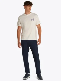 Tommy Jeans Shirts|Big Boys*TJM RLX FADED GRAPHIC TEE EXT ancient white