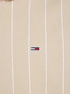 Tommy Jeans Pullover & Sweatshirts*TJM RLX PINSTRIPE HOODIE Beige