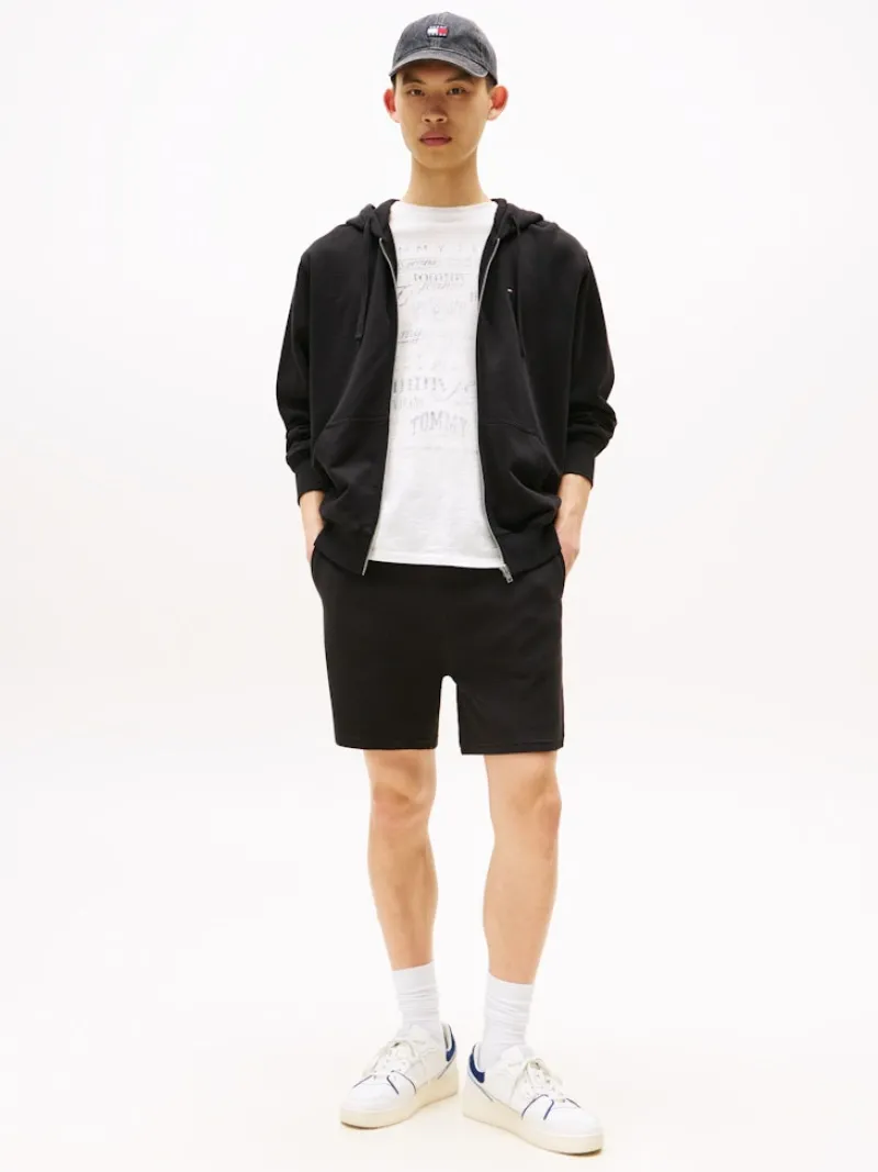 Tommy Jeans Shorts|Big Boys*TJM RLX WAFFLE SCRIPT BEACH SHRT Black