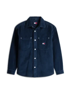 Tommy Jeans Hemden*TJM RLX WASHED CORD SHIRT EXT dark night navy