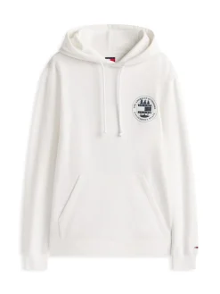 Tommy Jeans Pullover & Sweatshirts*TJM RLX WASHED NOV HOOD ecru