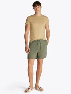 Tommy Jeans Shorts|Big Boys*TJM S FLAG BEACH SHORT EXT aruba green