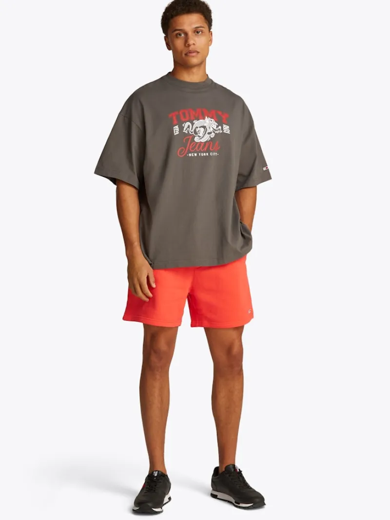 Tommy Jeans Shorts|Big Boys*TJM S FLAG BEACH SHORT EXT bright vermillion