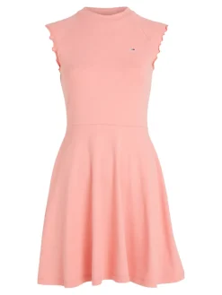 Tommy Jeans Kleider*TJW BABYLOCK FIT & FLARE DRESS Tickled Pink