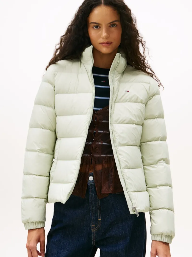 Tommy Jeans Jacken*TJW BASIC HOODED DOWN JACKET EXT misty sage