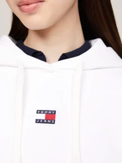 Tommy Jeans Pullover & Sweatshirts*TJW BXY BADGE HOODIE white
