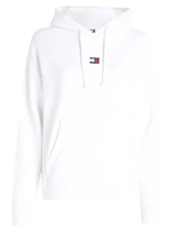 Tommy Jeans Pullover & Sweatshirts*TJW BXY BADGE HOODIE white