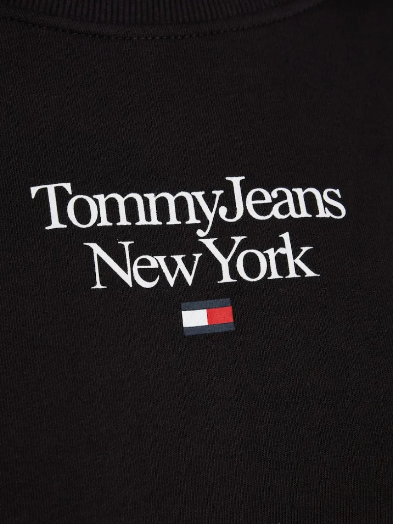 Tommy Jeans Pullover & Sweatshirts*TJW BXY ESSENTIAL LOGO 1 CREW Black