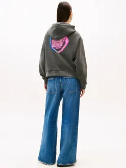 Tommy Jeans Pullover & Sweatshirts*TJW BXY NEON HOODIE EXT Black