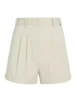 Tommy Jeans Shorts*TJW CLAIRE HR PLEATED SHORTS newsprint