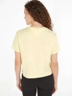 Tommy Jeans Shirts*TJW CLS HOMEGROWN 1 TEE lemon zest