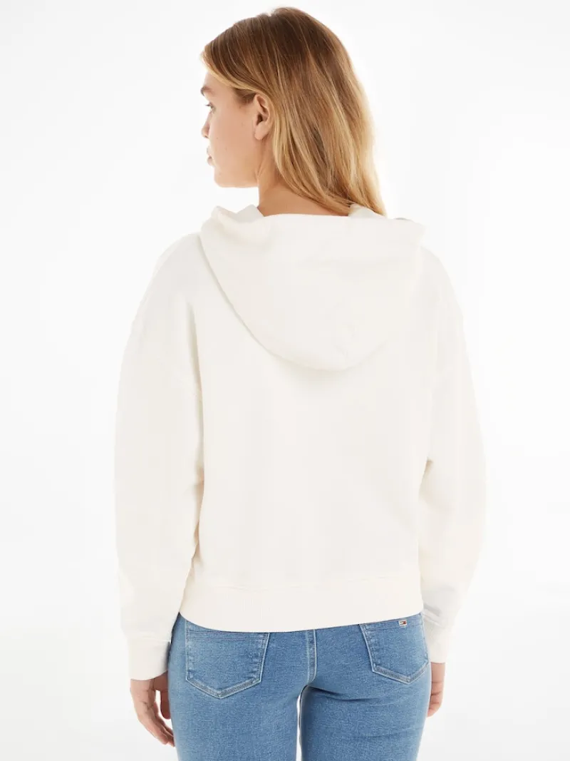 Tommy Jeans Pullover & Sweatshirts*TJW CLS TIMELESS 1 WASHED HOODIE ancient white