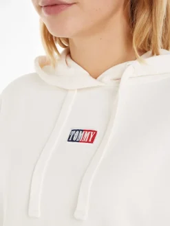 Tommy Jeans Pullover & Sweatshirts*TJW CLS TIMELESS 1 WASHED HOODIE ancient white